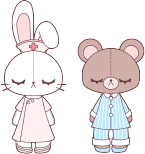 ナースと患者のイラスト